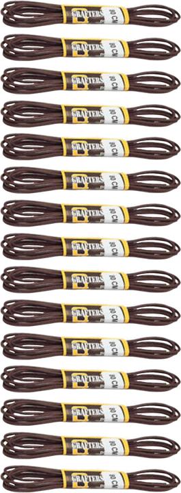 Grafters Schnürsenkel rund 80 cm 15erPack (80 cm)