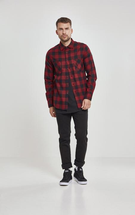 Produktbild Urban Classics Langarmhemd Checked Flanell - 75529 (L)
