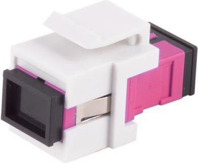 Produktbild Shiverpeaks ®-BASIC-S--LWL-Keystone Verbinder, SC-SC, Simplex, violett