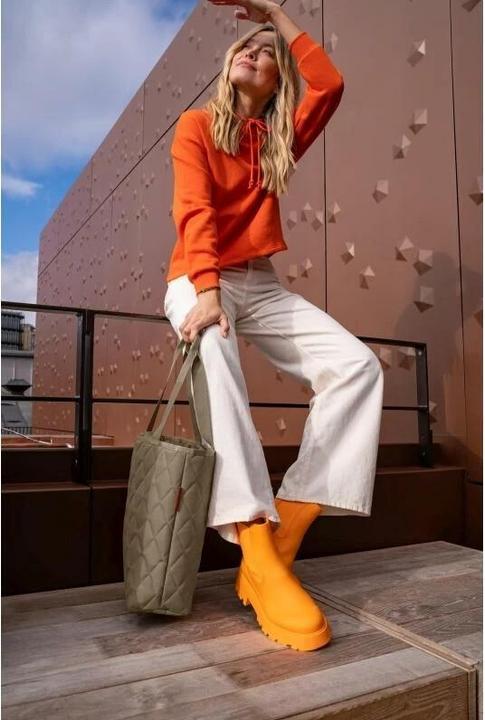 Actual product image reisenthel Bag Classic Shopper M Rhombus Olive