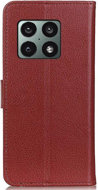 Actual product image MU Classic Litchi Leather Bookcover Series (OnePlus 10 Pro)
