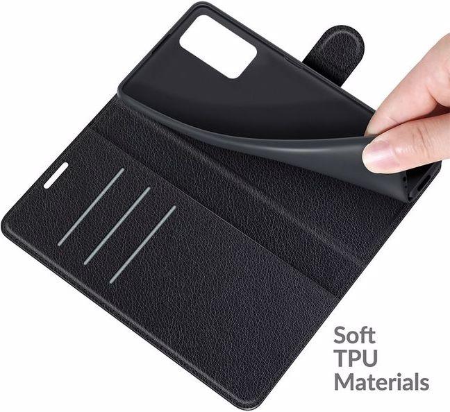 Produktbild MU Classic Litchi Leder Bookcover Series (ZTE Blade V2020 5G, ZTE Blade V30 Vita)
