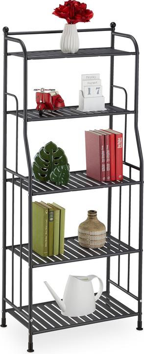 Relaxdays Scaffale verticale (56 x 28 x 133 cm)
