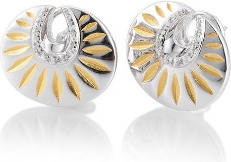 Produktbild Breuning Ohrschmuck - E.Safir Weiss