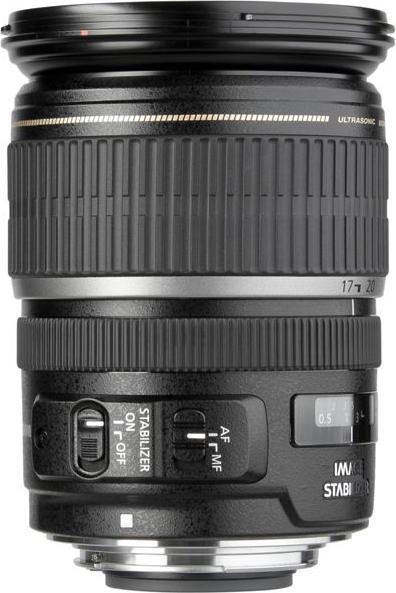 Actual product image Canon EF-S 17-55mm, f/2.8 IS USM - (EU) (Canon EF-S, APS-C / DX)