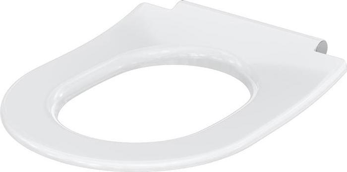 TOTO WC seat with soft-closing mechanism, extra flat white