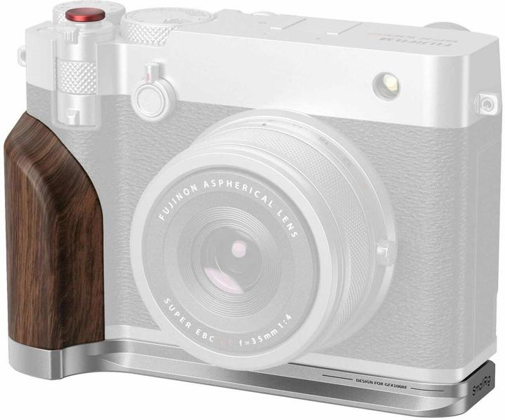 Actual product image SmallRig L-Winkel mit Holzgriff für FUJIFILM GFX100RF Silber (Grip)