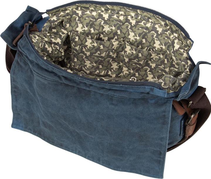 Immagine prodotto Greenburry Borsa a tracolla Vintage Aviator 5898 Messenger Bag Blue Edition