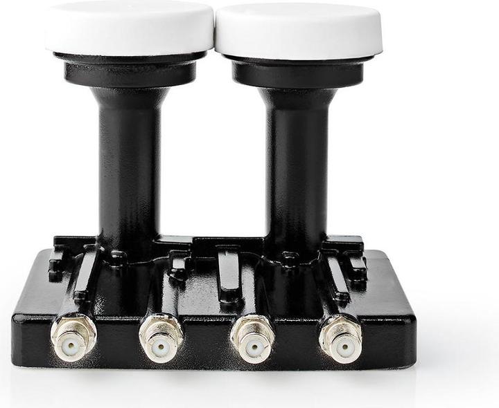 Produktbild Nedis LNB Quad Monoblock 4,3 ° Ausgangsanschluss: 4X F-Connector Rauschmass Bereich: 0.85 dB Konvers (Quad LNB)