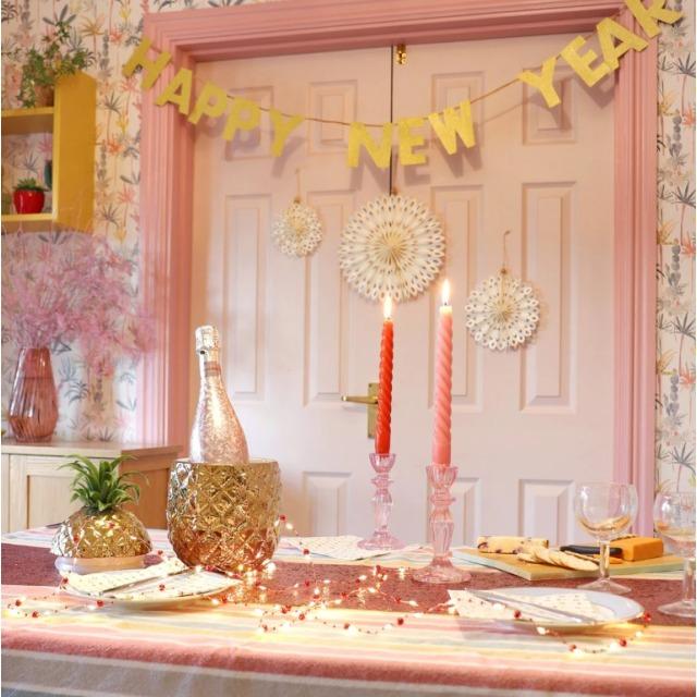 Produktbild TALKING TABLES Eiskübel Ananas Gold