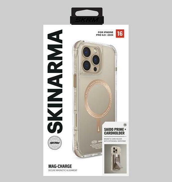 Produktbild Skinarma case Saido iPhone 16 Pro Max 6.9" Magnetic Charging champagne (Apple iPhone 16 Pro Max)