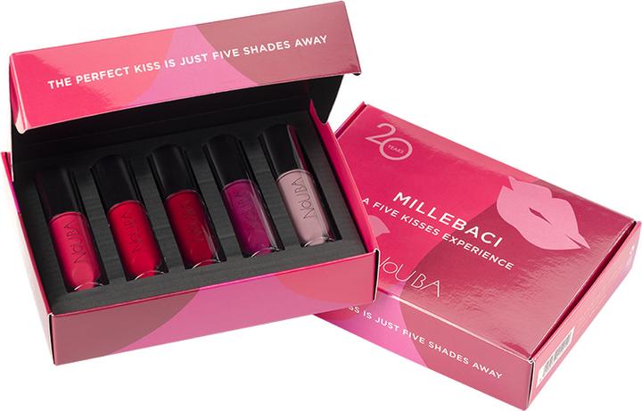Nouba Millebaci Dauerhafter, Flüssiger Lippenstift Nr. 20 (7, 46, 67, 68, 69)