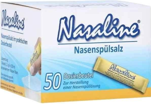 Actual product image Nasaline Nasenspülsalz (50 Piece)