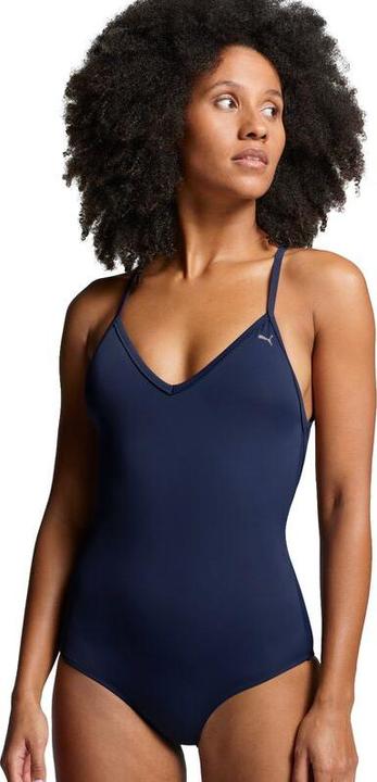 Image du produit Puma Swim Maillot de bain à col en V et dos croisé pour femmes 1p (XS)