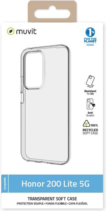 Immagine prodotto Muvit Coque Souple Transparente Honor 200 Lite 5g (Honor 200 Lite)