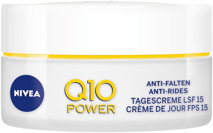 NIVEA Q10 Power Anti-Falten Straffende Tagescreme (50 ml, Tagescreme, SPF 15)