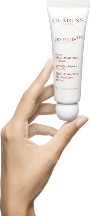 Produktbild Clarins UV Plus 5P Multi-Protection Moisturizing Screen (Sonnencreme Gesicht, SPF 50, 50 ml)