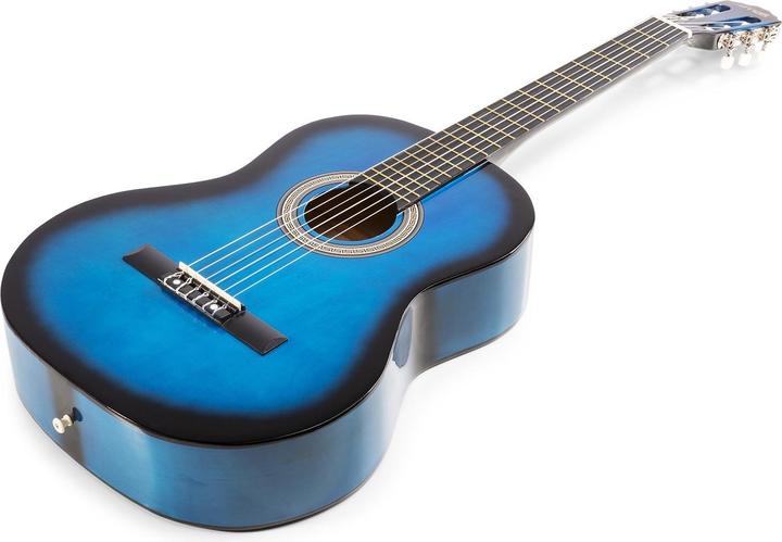 Actual product image Max Classical Guitar SoloArt Set Blue (Acoustic guitar set, Wood)