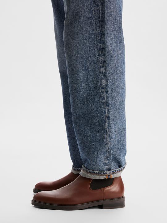 Image du produit Selected Homme Bottes de Chelsea en cuir (42)