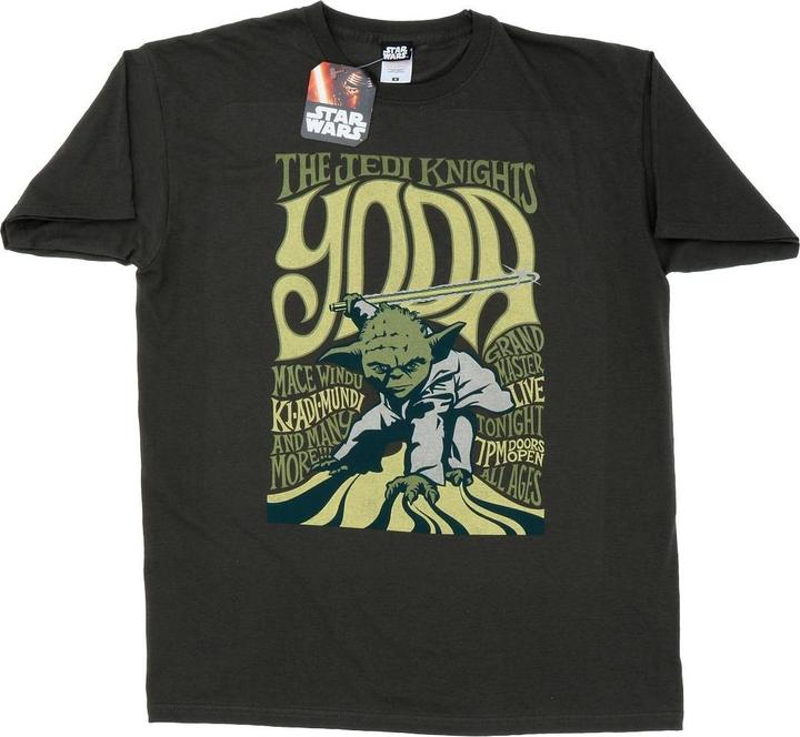 Star Wars Yoda Rock Poster TShirt