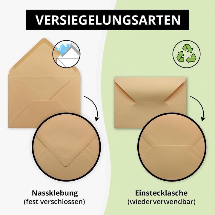 Actual product image Neuser Papier Briefumschläge DIN C6 (150 Stück) (C6, 150 x)