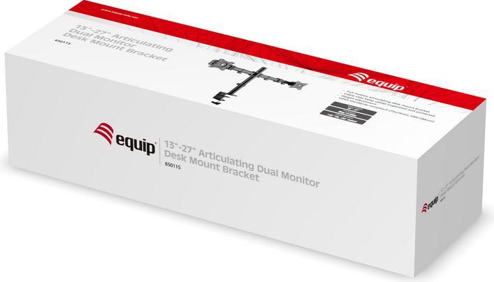 Produktbild equip Life - Befestigungskit (Tischmontage, 2 Gelenkarme, Montage für uneingeschränkte (Tisch, 27.01")