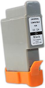 Produktbild Inkadoo Druckerpatronen kompatibel zu Canon 0954A002 / BCI-21BK Tintenpatrone, schwarz Schwarz (BK)