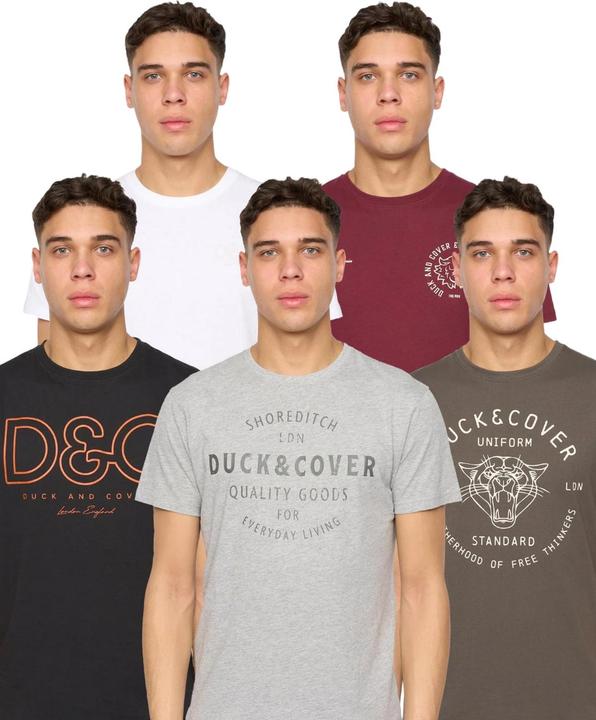Duck and Cover Corsure TShirt (5erPack)
