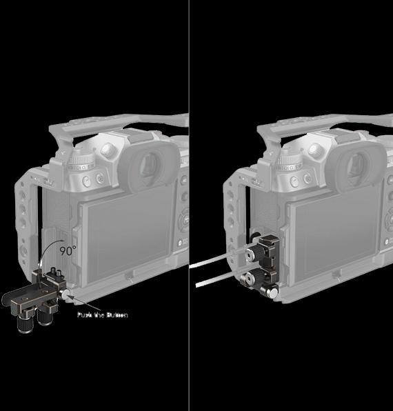 Produktbild SmallRig 4147 HDMI & USB C Cable Clamp for FUJIFILM X T5 (Kabel)