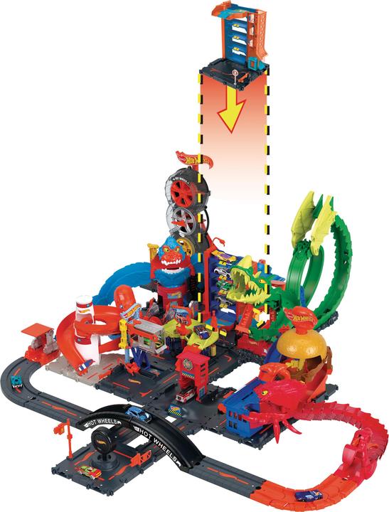 Actual product image Hot Wheels City Downtown Parking Garage
