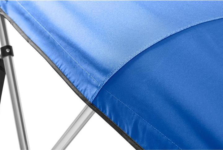 Produktbild MSW Bimini Top Bootsverdeck Sonnensegel Boot 183 x 155 - 167 x 116 (LxBxH) cm