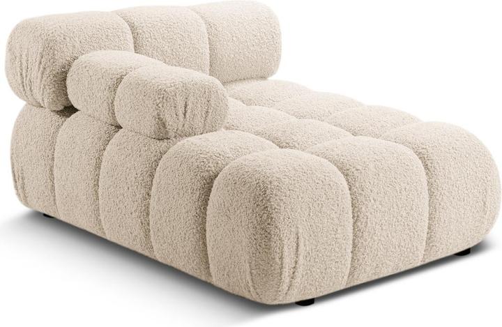 Actual product image Micadoni Chaise Longue Left, "Bellis", 1 Seat, 155x94x70 Made in Europe (Chaise longue)