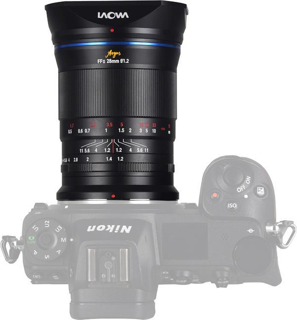 Actual product image Laowa Argus 28mm f/1.2 FF for Nikon Z full frame (Nikon Z, full size)