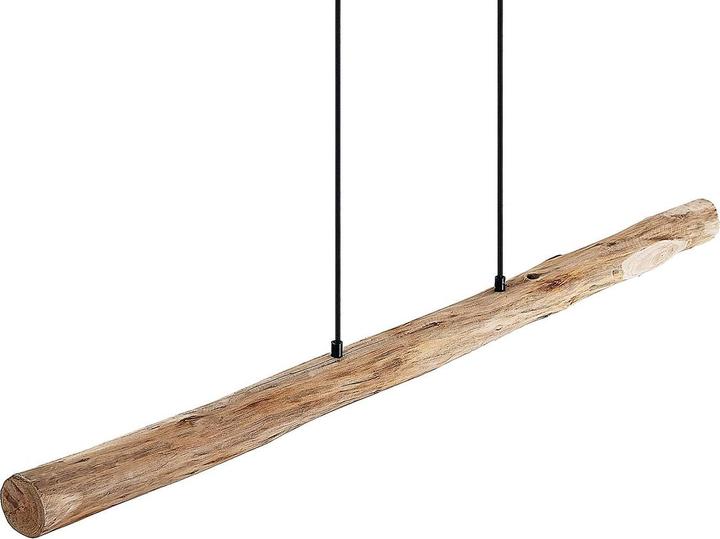 Image du produit Lindby Nekala LED Suspension Wood (3500 lm)
