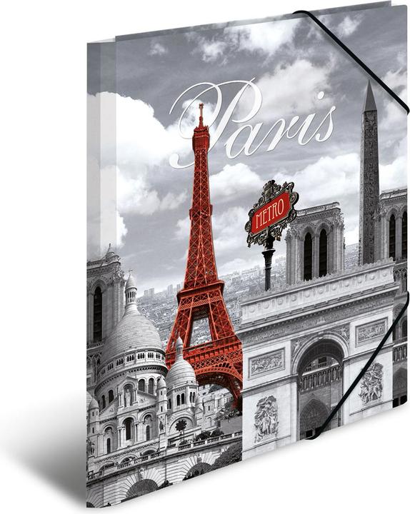 Produktbild HERMA Gummibandmappe Paris A3, Mehrfarbig (A3, 1 x)