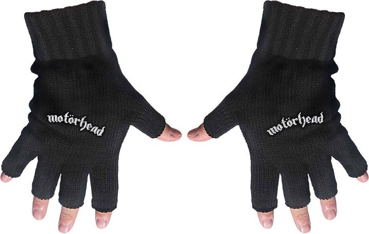 Produktbild Motorhead Logo Fingerlose Handschuhe (One Size)