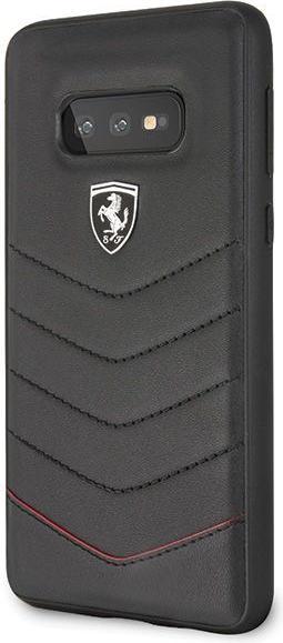 Actual product image Ferrari Hardcase FEHQUHCS10LBK S10e G970 czarny/black (Samsung Galaxy S10e)