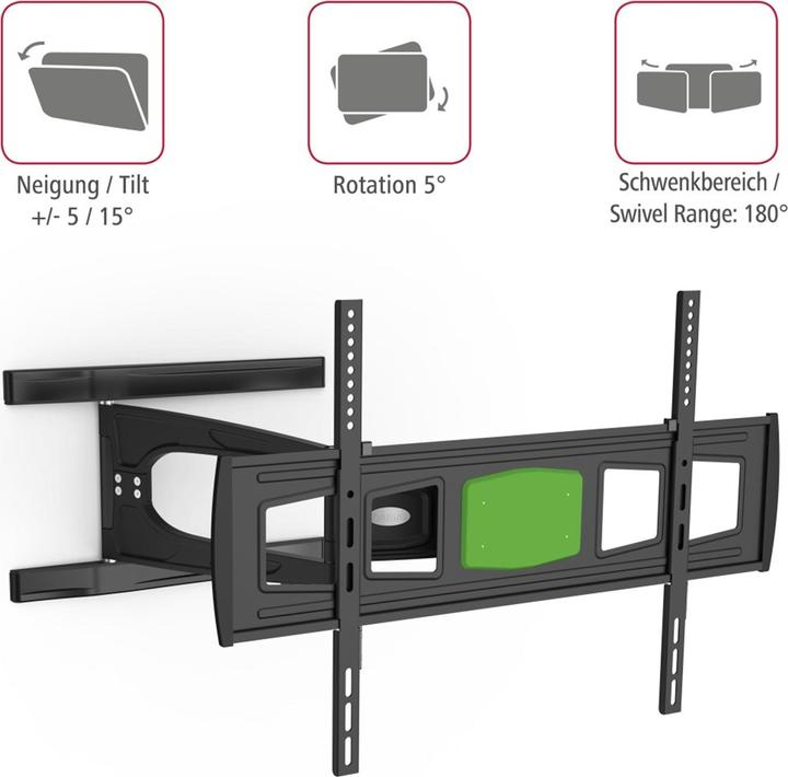 Produktbild Hama Fullmotion Ultraslim (Wand, 65", 35 kg)
