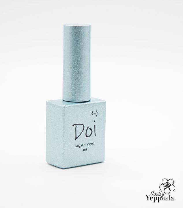 Nailbayo Sugar Magnet Gel (Blau, Glitter, Gel-Effekt Nagellack)