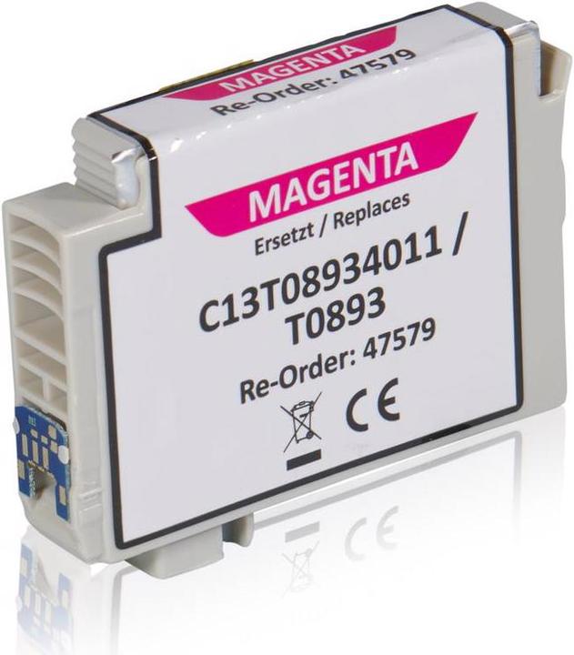 Immagine prodotto Inkadoo Cartucce d'inchiostro compatibili con Epson C13T08934011 / T0893, magenta Magenta (M)