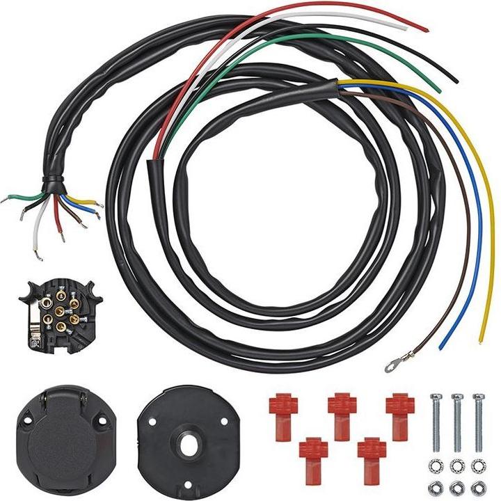 Image du produit ProPlus Jeu de câbles 7 pôles PVC sous blister