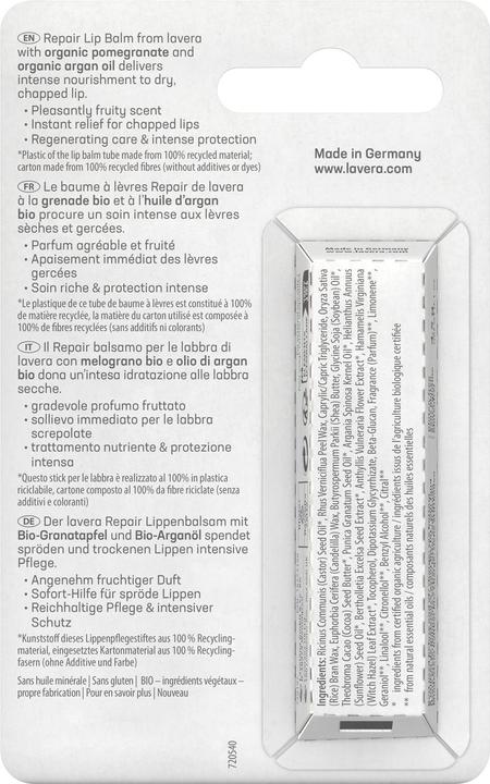 Immagine prodotto Lavera Balsamo labbra riparatore 4,5 g (Balsamo)