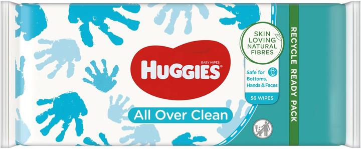 Actual product image Huggies All Over Clean (56 Piece)
