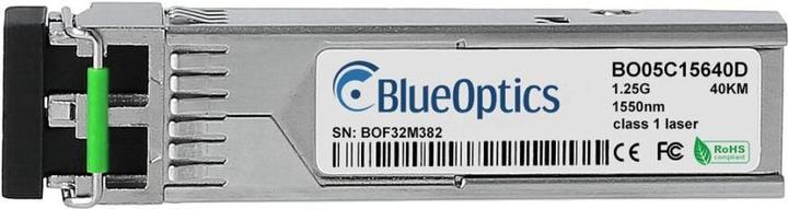 Actual product image BlueOptics Compatible Atrica AT10027-ID-R BO05C15640D SFP Transceiver, LC-Duplex, 1000BASE-EX, Singlemode Fib