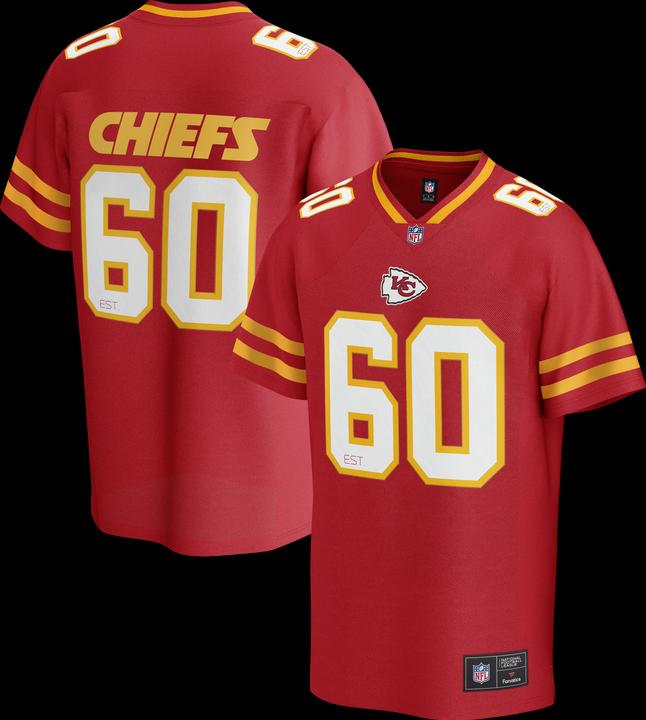 Actual product image Fanatics Kansas City Chiefs NFL Poly Mesh Supporters Jersey - XXL (XXL)