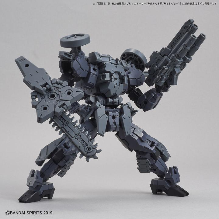 Image du produit Bandai 30mm Option Armor Pour Spy Drone (Rabiot Exclusive/Light Grey) Op-25