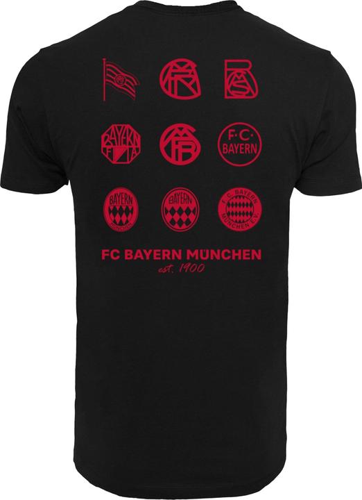 Immagine prodotto FC Bayern München Maglietta Logo History Red Collo rotondo - 112157 (XS)