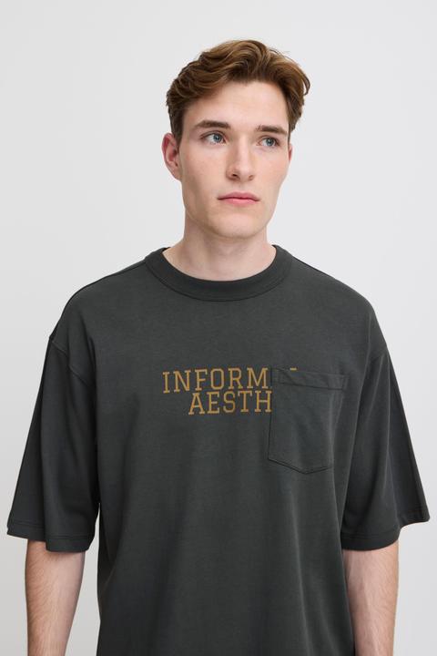 Produktbild Casual Friday CFTUE tee with print and chestpocket 20505315 (L)