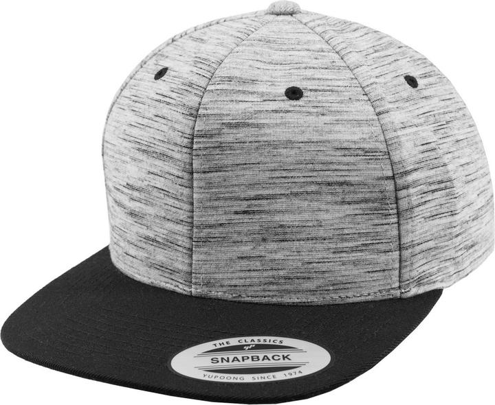 Produktbild Flexfit Streifenmelierte Baseballkappe (One Size)