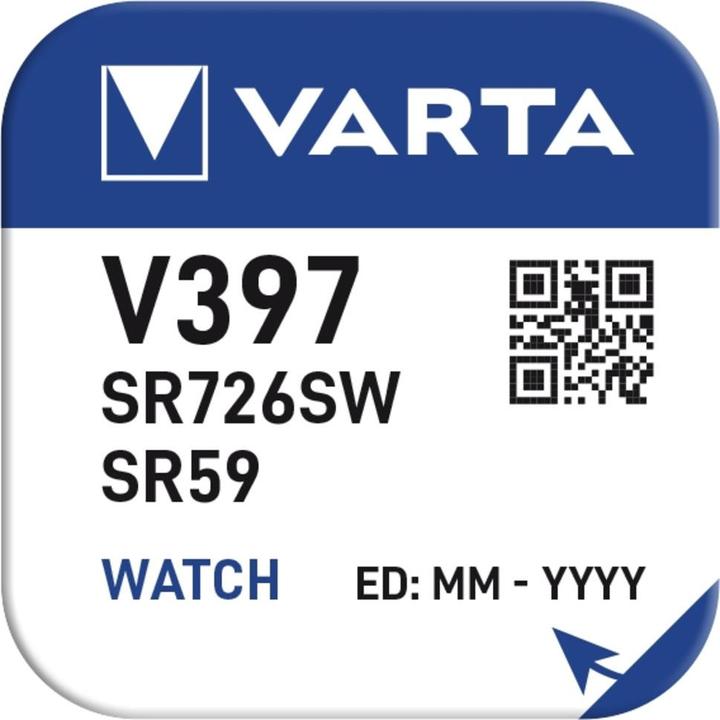 Actual product image Varta V 397 - battery SR59 - silver oxide - 30 (1 pcs., SR59, V397, 23 mAh)